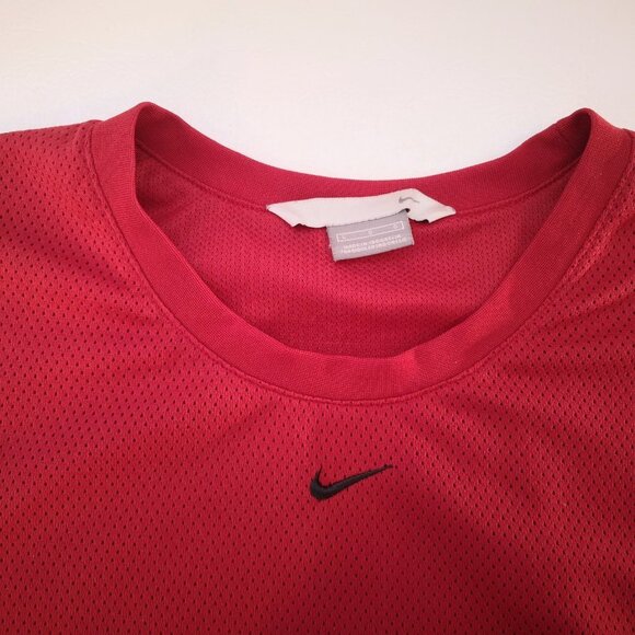 Nike Men's Red Sleeveless Size Large Athletic Tank Top - Picture 4 of 10